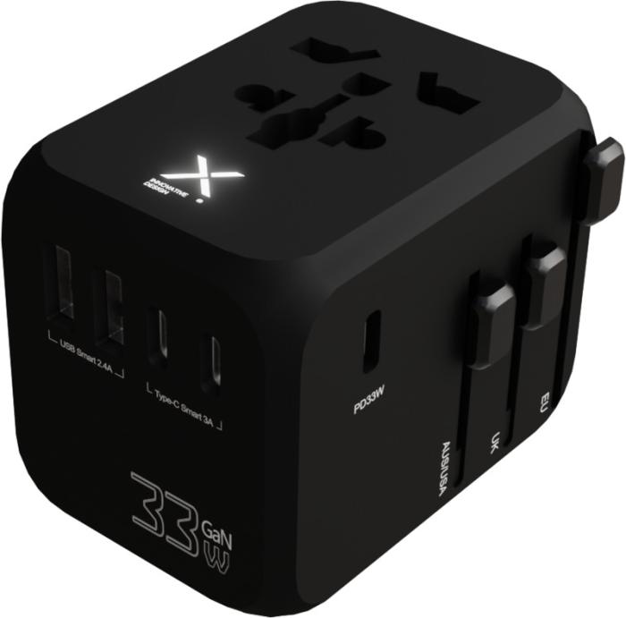 Adaptador universal de viaje "SCX.design T16"