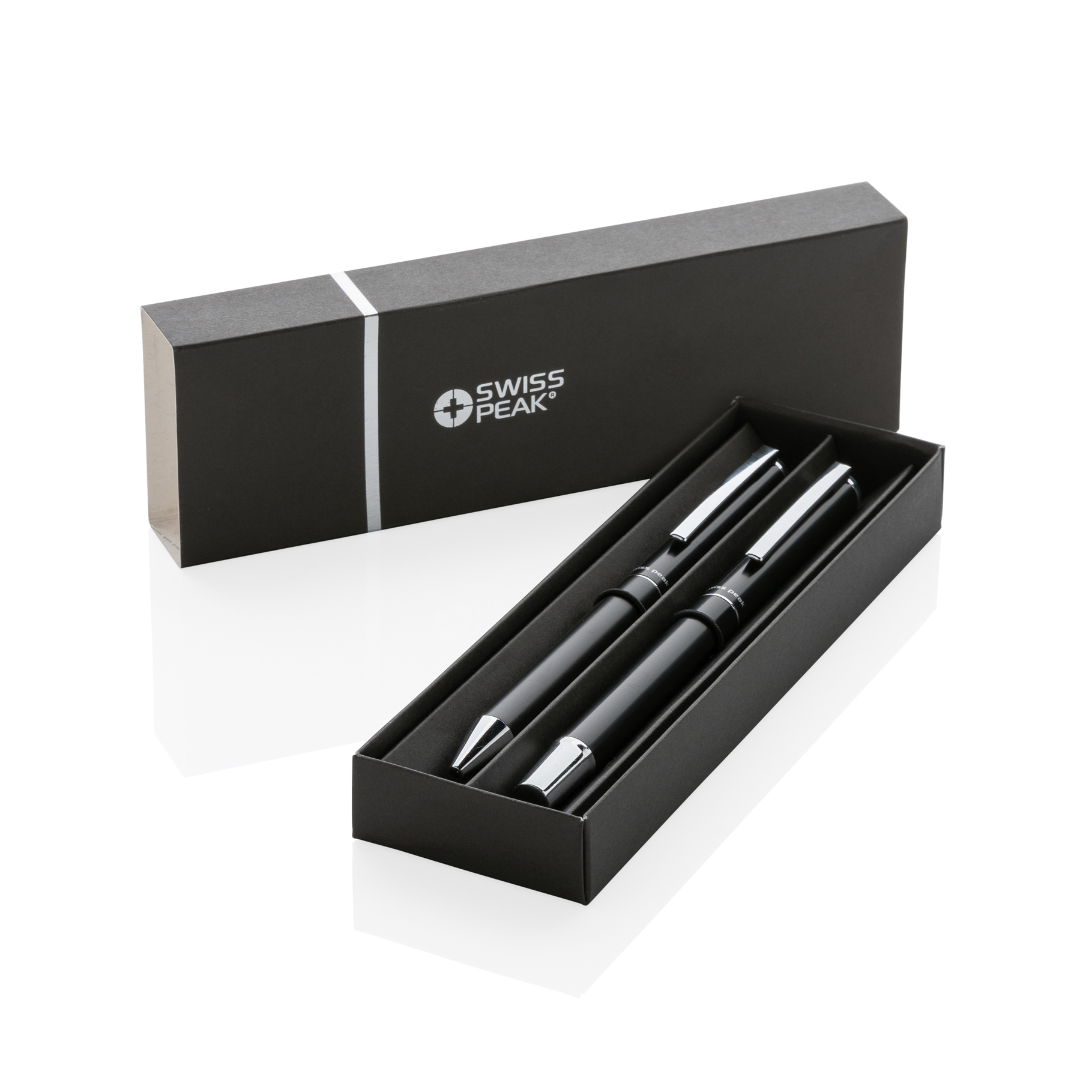 Set bolígrafos Cedar aluminio reciclado
