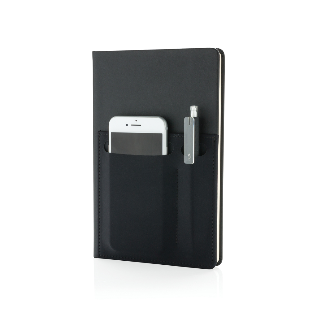 Libreta A5 Deluxe con bolsillos