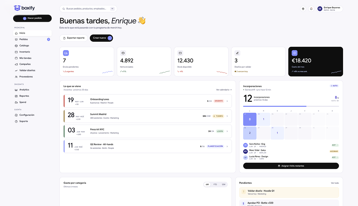 Un software para cadenas modernas.