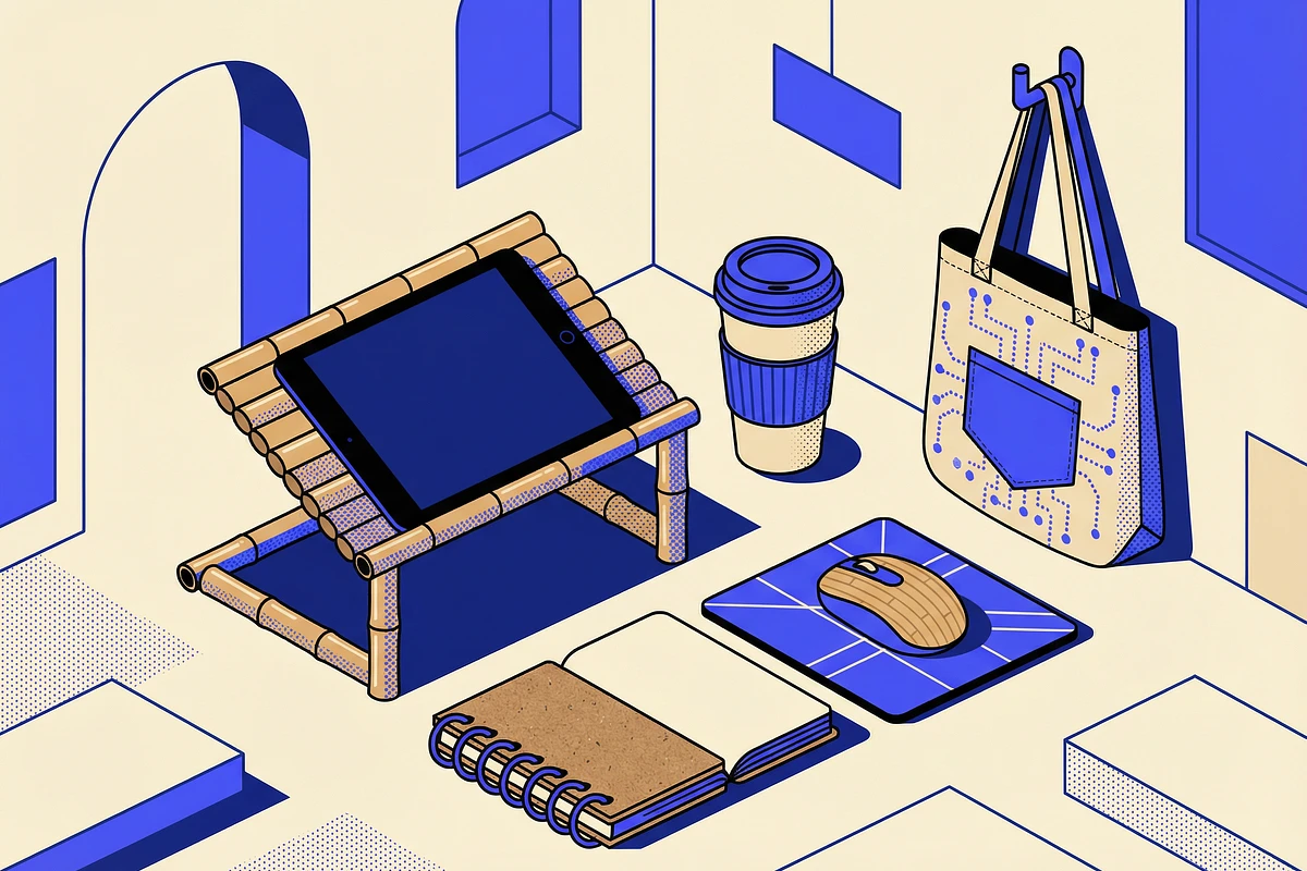 Ilustración del artículo Merch para Developers 2026: Tendencias y Productos Imprescindibles