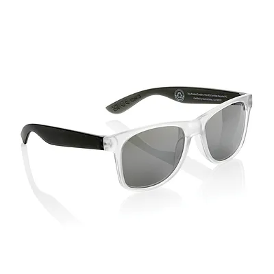 Gafas de sol con lentes de espejo de PC reciclado Gleam RCS