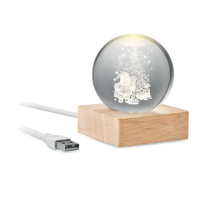 LED Christmas Crystal Ball
