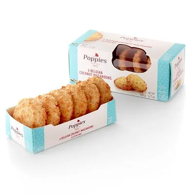 Macaroons De Coco (Sin Gluten) 6 Uds 190 G Poppies