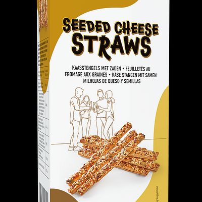 Smelik Seeded cheese straws 100 g.