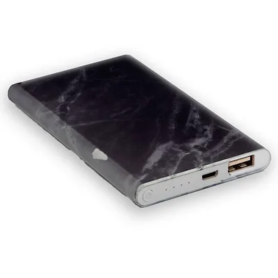 Luckies Black Marble Powerbank