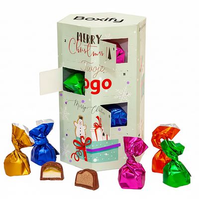 Calendario de Adviento Hexagonal