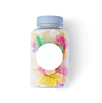 Mini jar gummy bears 150ml