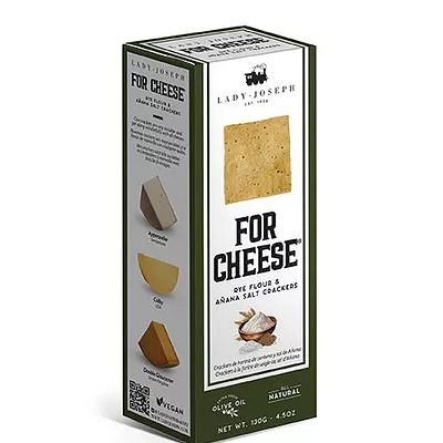 Crackers con harina de centeno y sal de Añana 130g 4.5oz