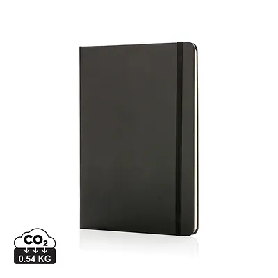 Basic A5 flat hardcover notebook