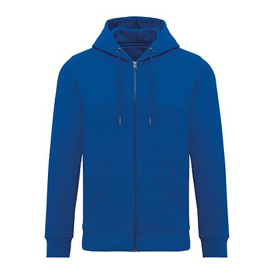 Sudadera ecorresponsable con cremallera y capucha unisex