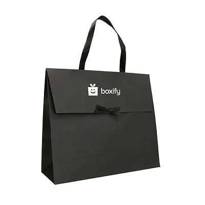 Pouch bolsa papel de calidad premium con lazo