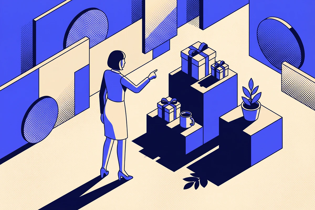 Ilustración del artículo Top 10 regalos corporativos originales para sorprender a tu equipo en 2026