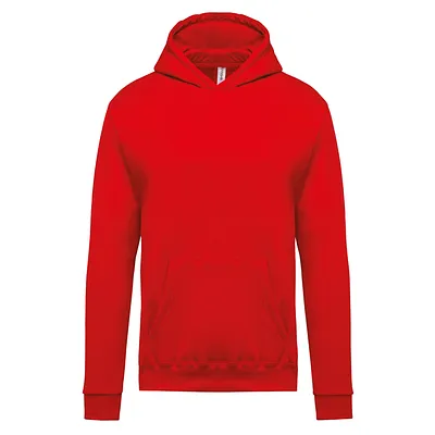 Sudadera Roja capucha niños