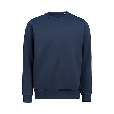 Sudadera cuello redondo Navy Premium Regular Fit