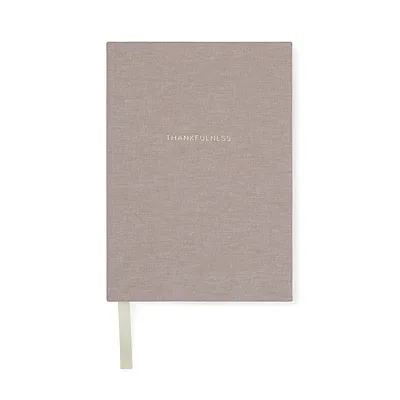 Diario de papel reciclado VINGA Thankfulness GRS
