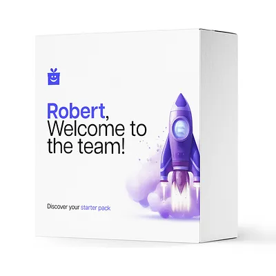 Boîte kraft revêtue premium