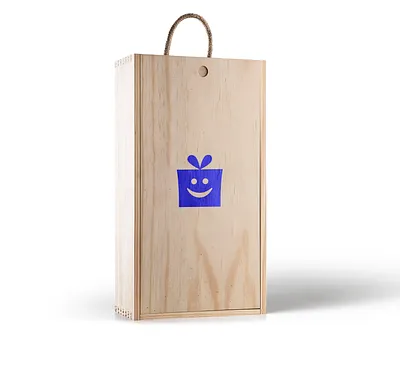 Caja regalo madera